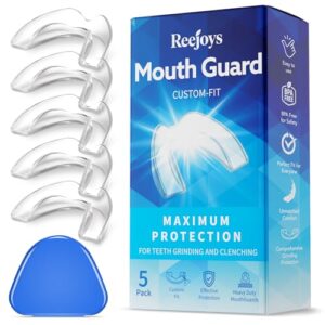 Moldable Night Guard for Teeth Grinding, 5 Pack